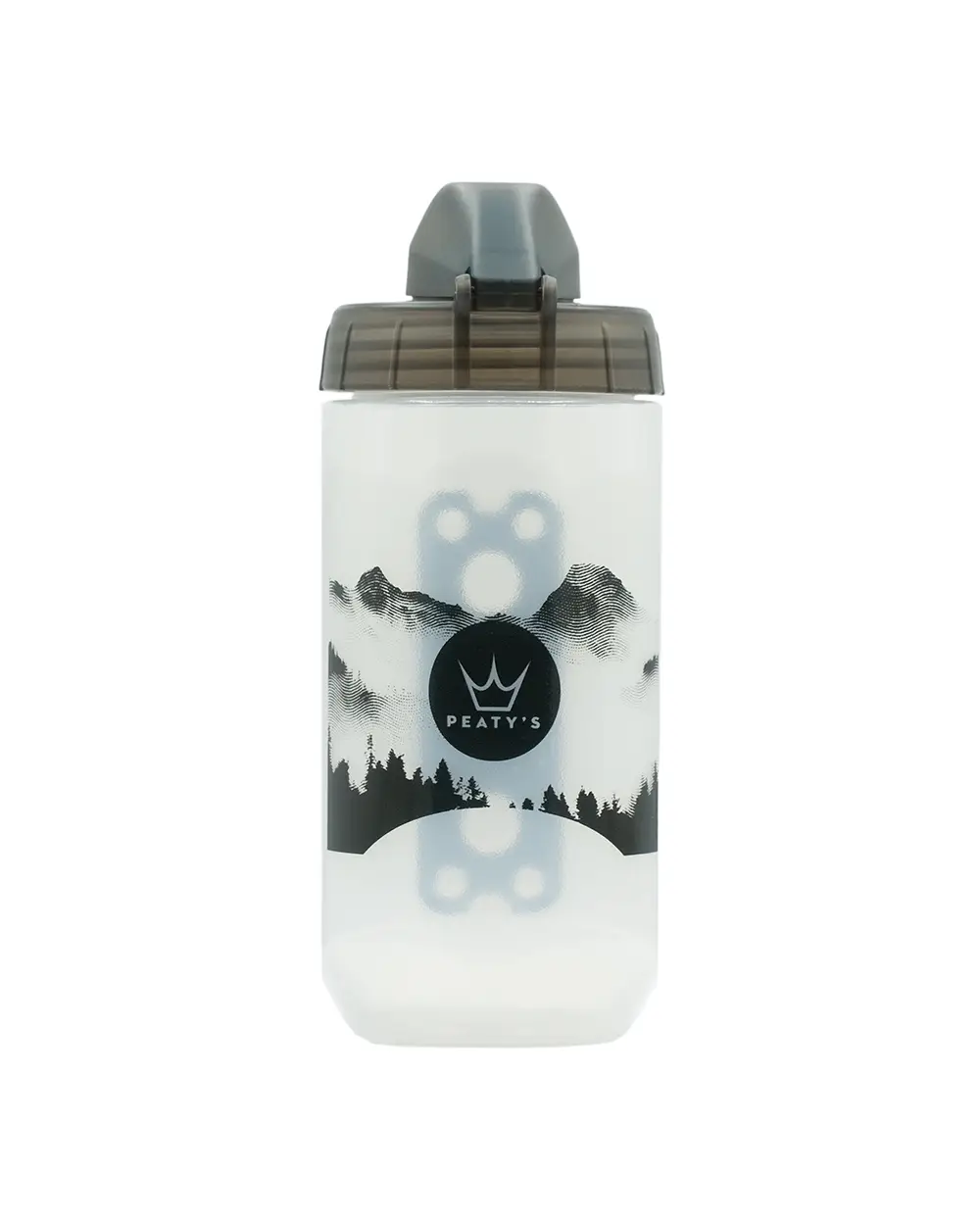 Botella Fidlock Lockin Mountains 450 ml Bicicleta Transparente Peaty´s